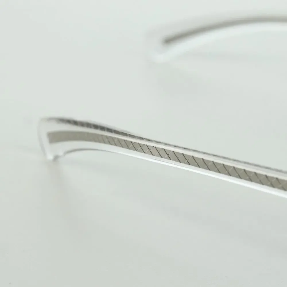 Chanel Sunglasses Clear 71287a CC White